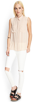 Thumbnail for your product : Forever 21 Buttoned Pocket Shirt