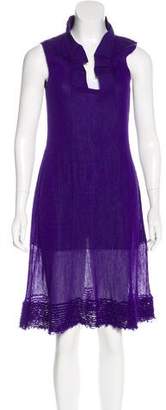 Valentino Knit Midi Dress