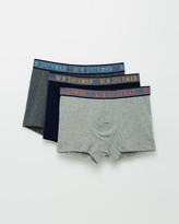 Thumbnail for your product : Ben Sherman Jude 3-Pack Trunks