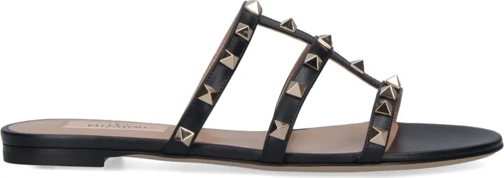 Valentino Garavani Rockstud three-strap sandals