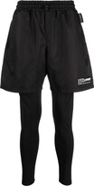 Thumbnail for your product : Plein Sport Layered Running Shorts