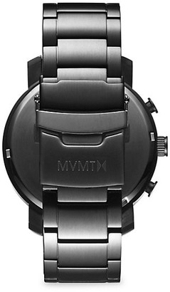 MVMT Chrono Gunmetal Stainless Steel Chronograph Bracelet Watch