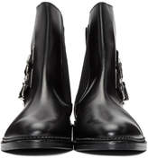 Thumbnail for your product : Toga Virilis Black Buckled Chelsea Boots