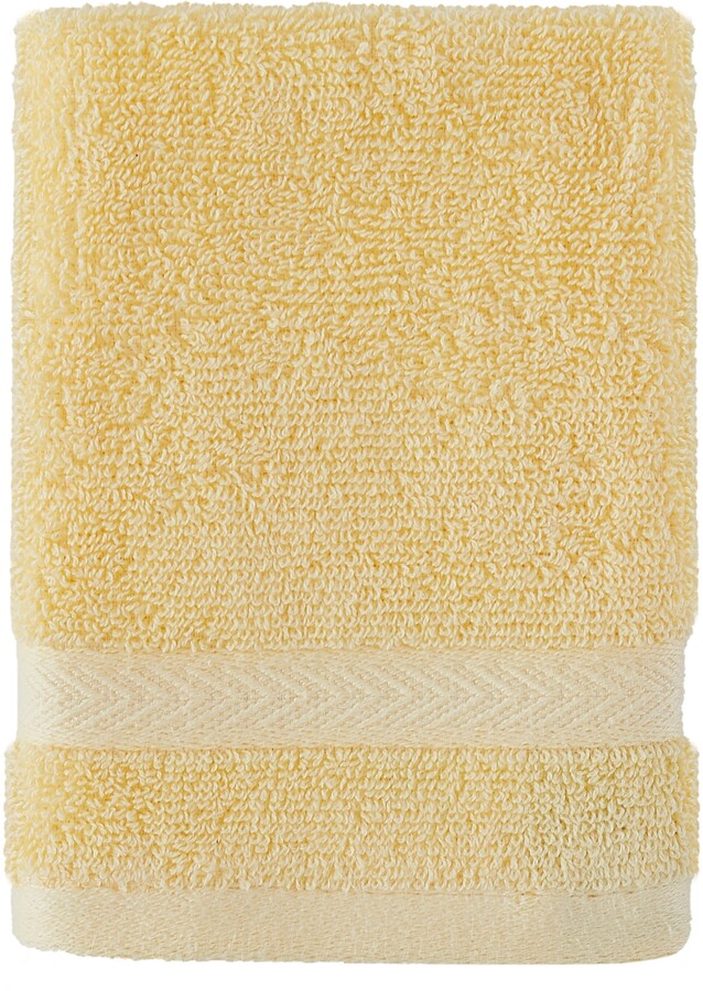 Tommy Hilfiger Modern American 30 x 54 Cotton Bath Towel - Yellow