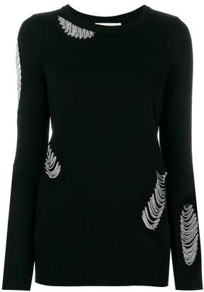 MICHAEL Michael Kors chain-embellished sweater