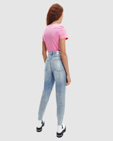 Thumbnail for your product : Calvin Klein Jeans Women's Pink T-Shirts - 2 Pack Slim Organic Cotton T-Shirts