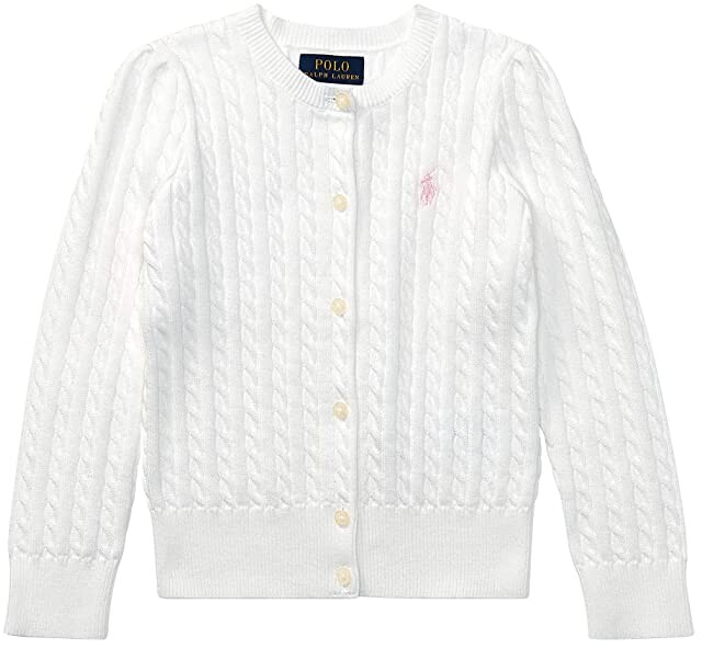 Polo Ralph Lauren Kids Girls' White Sweaters | ShopStyle