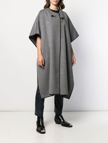 Thumbnail for your product : Ferragamo Short-Sleeved Cape Coat