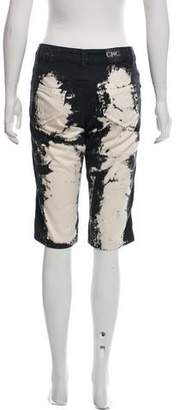 CNC Costume National Tie-Dye Knee-Length Shorts
