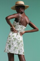 Thumbnail for your product : Karen Millen Pine Flower Metallic Woven Strappy Mini Dress