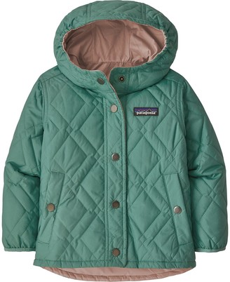 patagonia baby reversible diamond quilt hoody