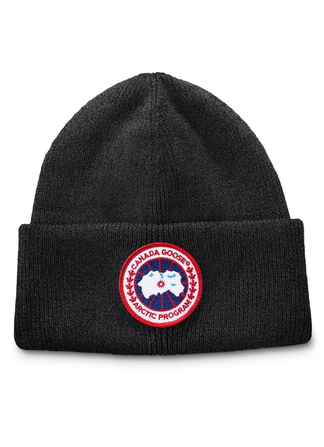 Canada Goose Arctic Disc Merino Wool Toque Beanie - ShopStyle Hats