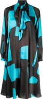 Thumbnail for your product : Gianluca Capannolo Abstract-Print Shift Dress