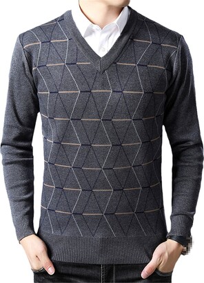 Mens Clothing Sweaters and knitwear V-neck jumpers for Men Harmont & Blaine Sweater in Grey Grey 
