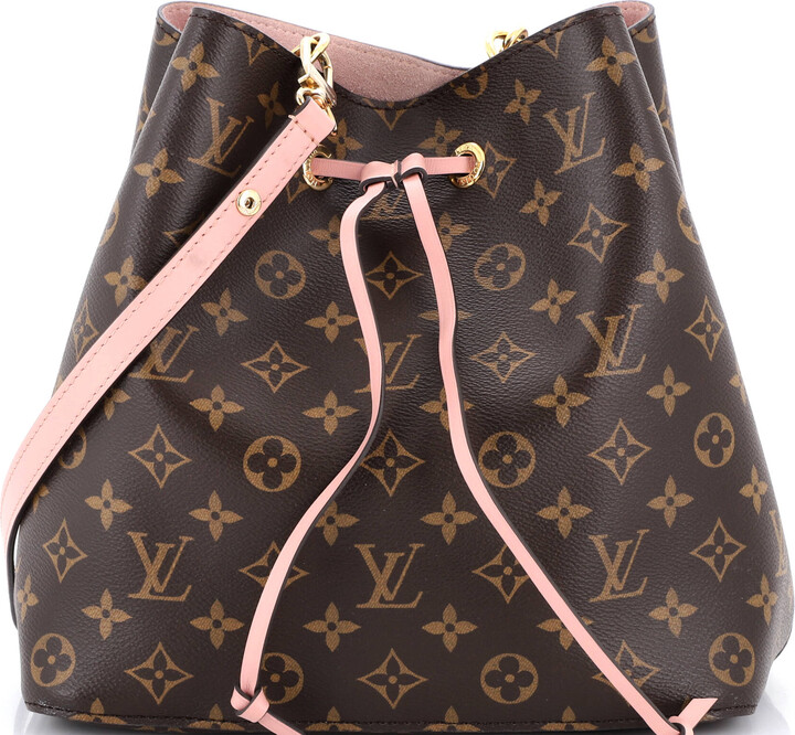 Louis Vuitton NeoNoe Handbag Monogram Canvas with Leather MM