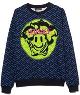 Thumbnail for your product : Versace Children Medusa Smile cotton sweatshirt