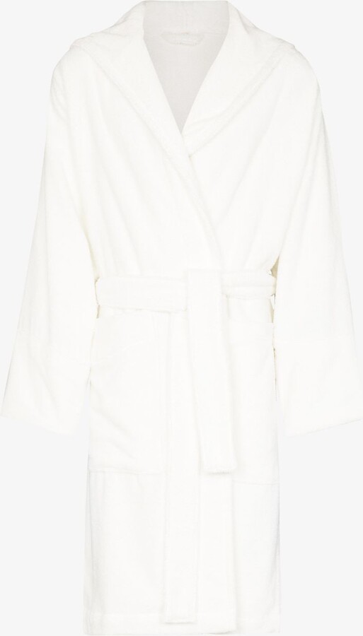 Tekla Organic Terry Cotton Bathrobe ShopStyle Robes