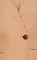 Thumbnail for your product : ST. AGNI Taille Tencel-Blend Blazer