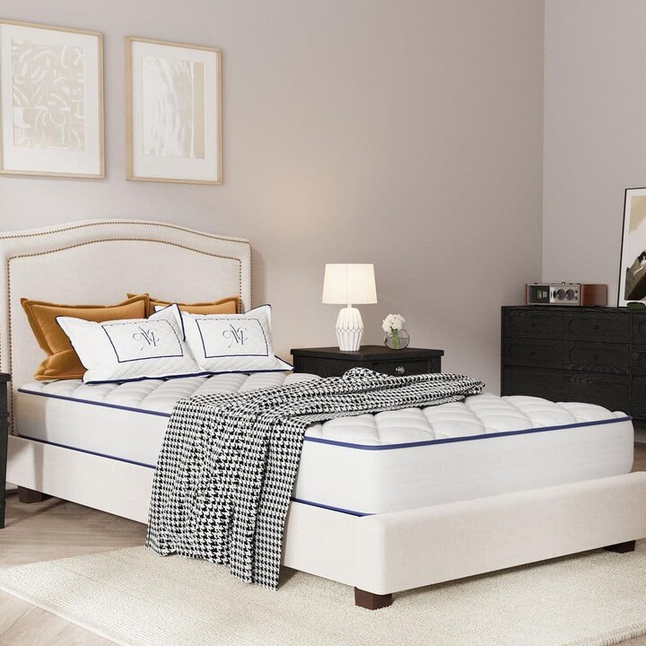 Avenco Twin Medium Firm Hybrid Comfort Foam 6 in. Bed-in-a-Box Mattress