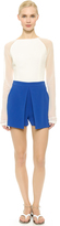 Thumbnail for your product : Thierry Mugler Pleated Shorts