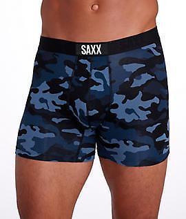 Saxx Vibe Boxer Brief Underwear - Men's - SXBM35-BLC