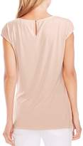 Thumbnail for your product : Vince Camuto Textured Mix Media Top