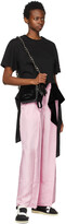 Thumbnail for your product : Sjyp Pink Wide Leg Lounge Pants