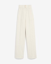 Thumbnail for your product : Express Super High Waisted Button Fly Trouser Pant