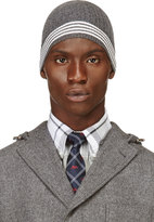 Thumbnail for your product : Thom Browne Grey Cashmere Beanie