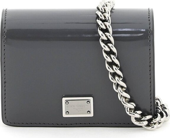 Dolce & Gabbana Patent Leather Mini Crossbody Bag
