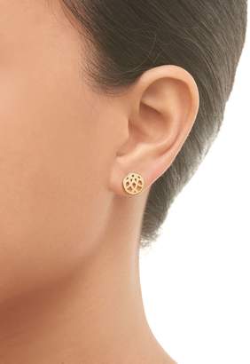 Links of London Timeless 18kt Yellow Gold Vermeil Stud Earrings