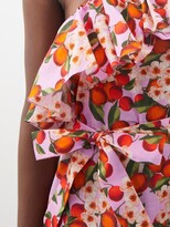 Thumbnail for your product : Borgo de Nor X Talia Collins Pietra Printed Cotton Mini Dress - Pink Print