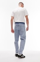 Thumbnail for your product : Topman Cut & Sew Relaxed Fit Jeans