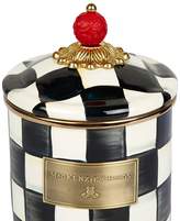 Thumbnail for your product : Mackenzie Childs Mackenzie-childs Small Courtly Check Enamel Canister