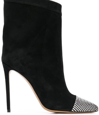 Alexandre Vauthier Embellished Mid-Calf Boots