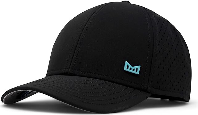 Melin Hydro A-Game Icon Baseball Caps Black/White : XL, Polyester/Spandex