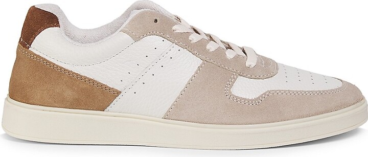 Steve Madden P-Herro Colorblocked Leather Sneakers