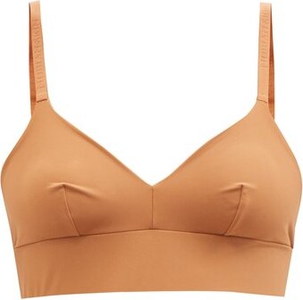 Nubian Skin Naked Caramel Wireless Jersey Bra - Light Brown - ShopStyle