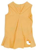 Thumbnail for your product : Girls S-Xl Ruffle Tank In Buff Yellow