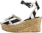 Thumbnail for your product : Alice + Olivia Canvas Printed Espadrilles