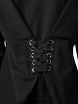 Thumbnail for your product : Alexander McQueen Corset-Back Sweatshirt