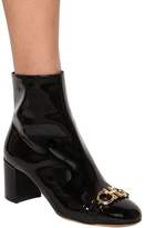 Thumbnail for your product : Ferragamo 55mm Primula Patent Leather Boots