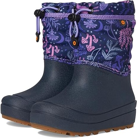 Bogs Snow Shell Boots - Cosmic Forest (Toddler/Little Kid/Big Kid) Kids Shoes Indigo : 4 Big Kid M, Synthetic