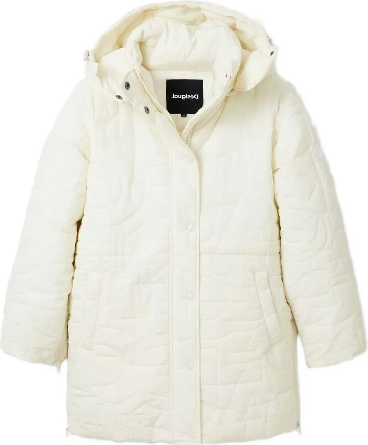 Desigual Hooded Puffer Jacket