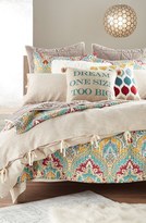 Thumbnail for your product : Nordstrom Waffle Knit Washed Cotton & Linen Duvet Cover