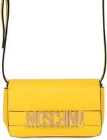 Thumbnail for your product : Moschino Logo Lettering Leather Shoulder Bag