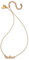 Thumbnail for your product : Kate Spade Say Yes Taken Necklace