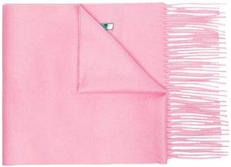 Gucci pink silk cashmere-blend scarf with sequin Guccy