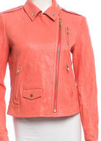 Thumbnail for your product : Theory Biker Leather Jacket