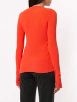 Thumbnail for your product : Helmut Lang long sleeve crew-neck sweater